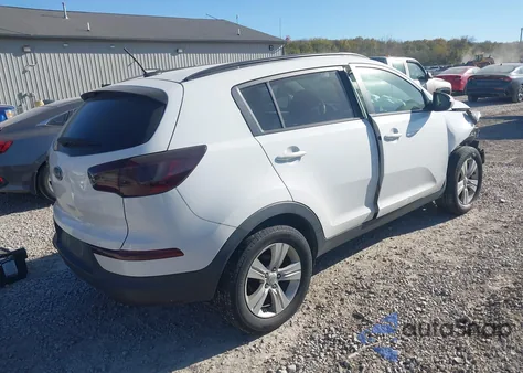 2011 Kia Sportage Lx from USA, damaged, VIN KNDPB3A22B7016916